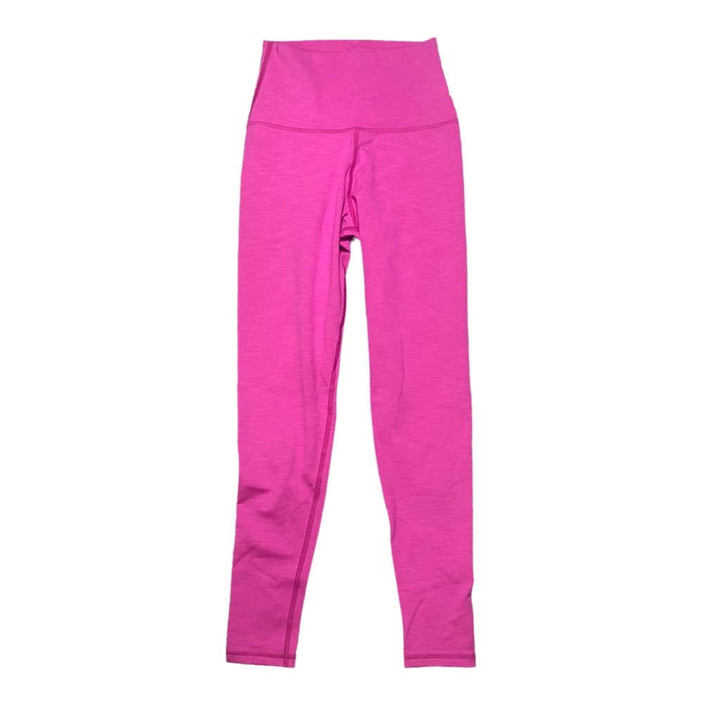 NWT Barre3 Magenta Ribbed Leggings